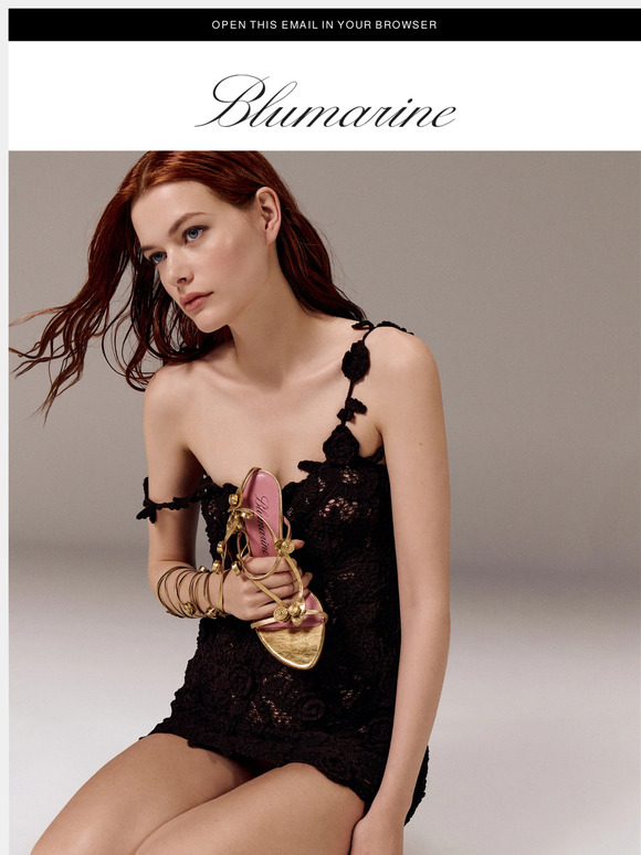 Blumarine Underwear BLUMARINE RESORT 2024 COLLECTION OUT NOW Milled