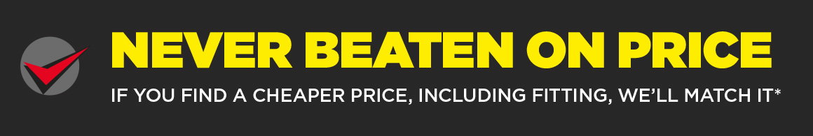 Never beaten on price