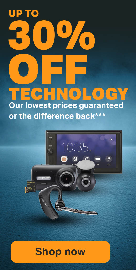 Up To 30% Off Halfords Technology