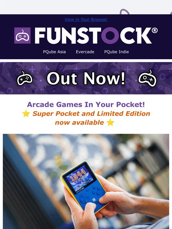 OUT NOW! Super Pocket, Evercade Carts and more to come!