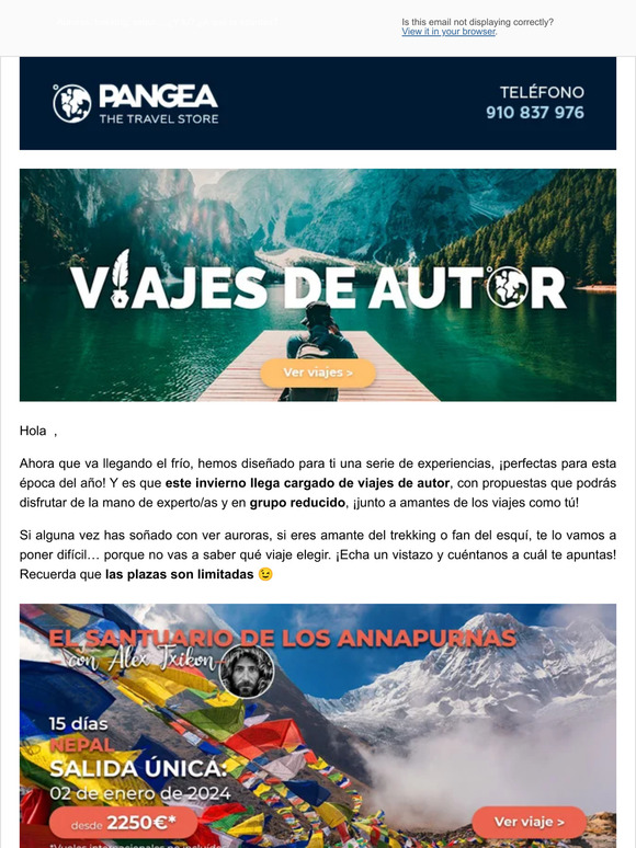 Llegan NUEVOS viajes de autor: estas son las salidas de enero a marzo 2024