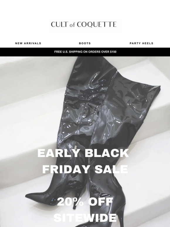 Black Friday Is Here! 🖤