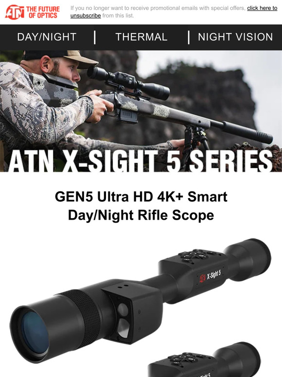 Atn Maker Of Night Vision And Thermal Imaging See It All Capture It All Get Ready For The