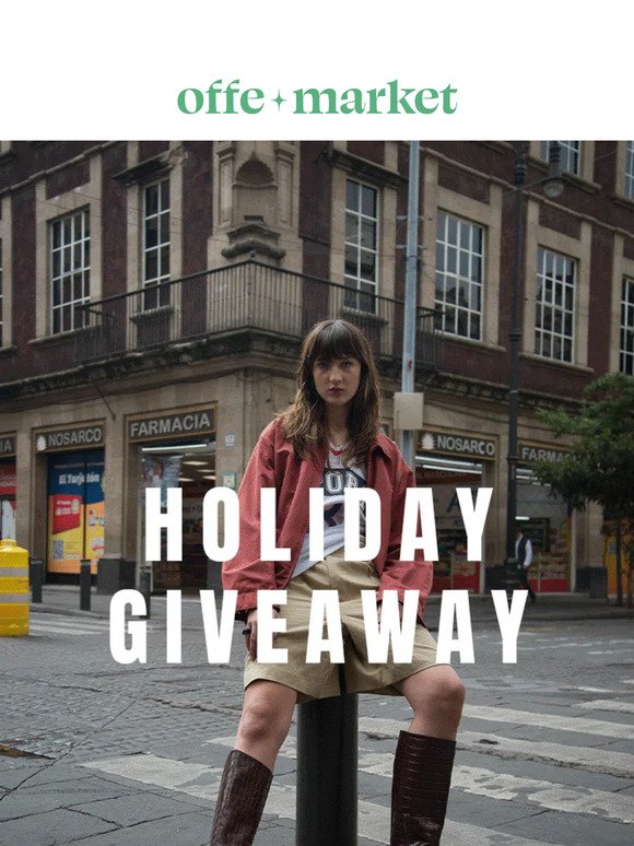 Last day to win $1400 for holiday shopping!