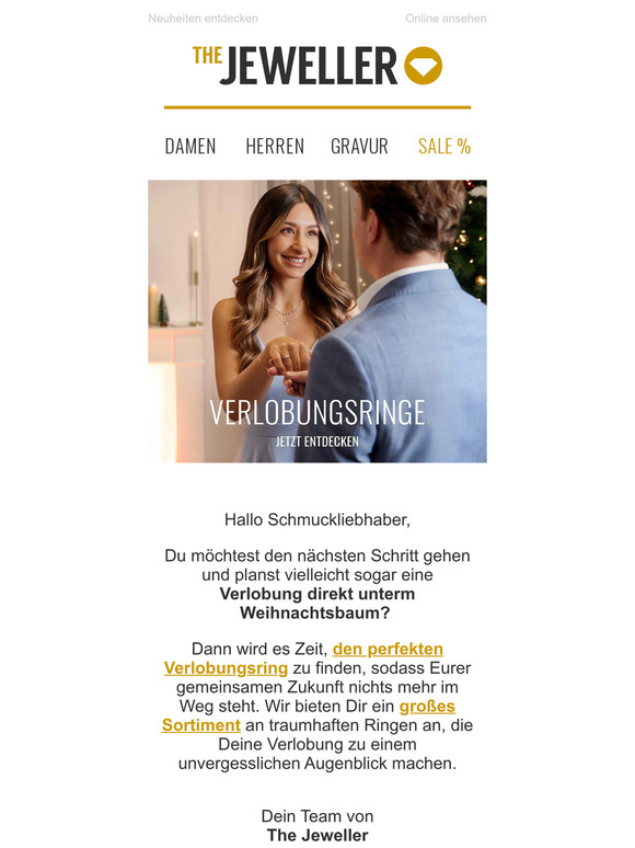Jetzt Verlobungsringe entdecken💍