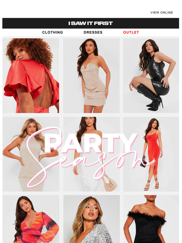 Shop Party Season Savings  🥂Partywear