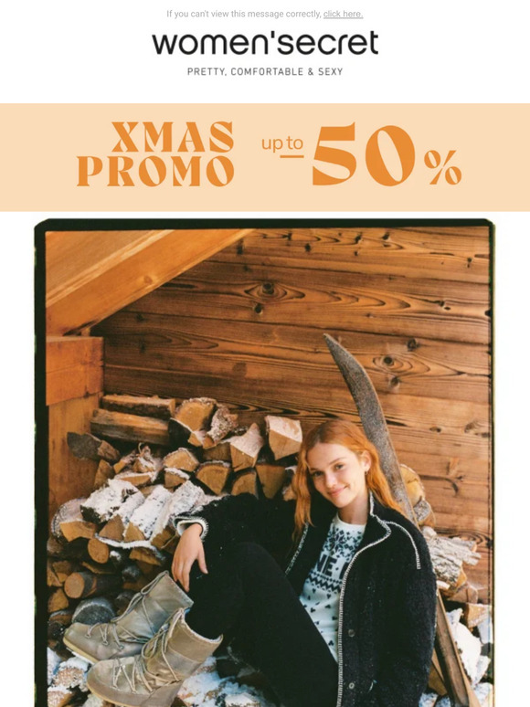UP TO 50% OFF EVERYTHING! XMAS PROMO