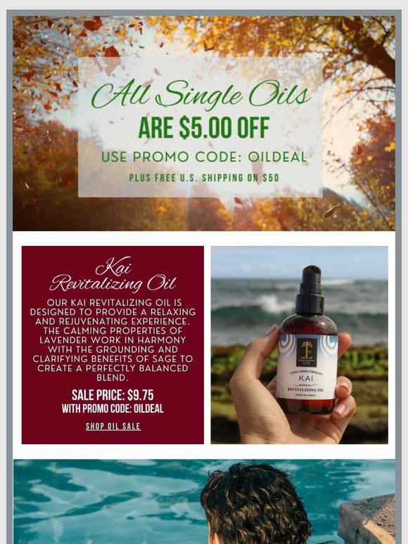 Final Hours to Save on Oils & Shipping!