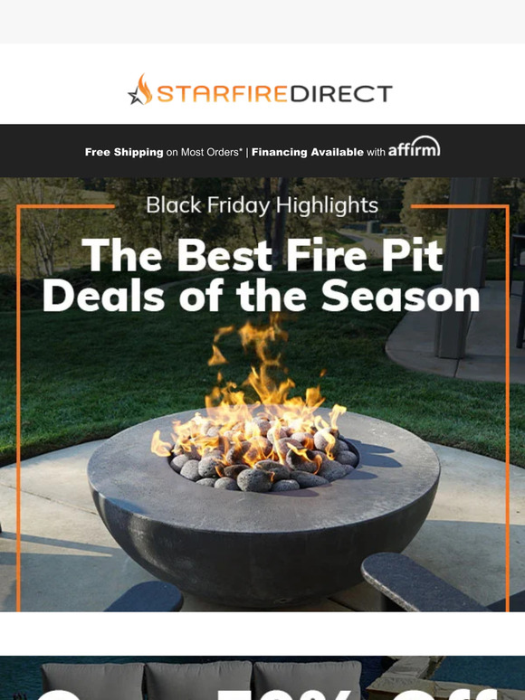 Black Friday Deals On Fire Pits Starfire: The Best Black Friday Fire Pit Deals Ever: Get Them Before