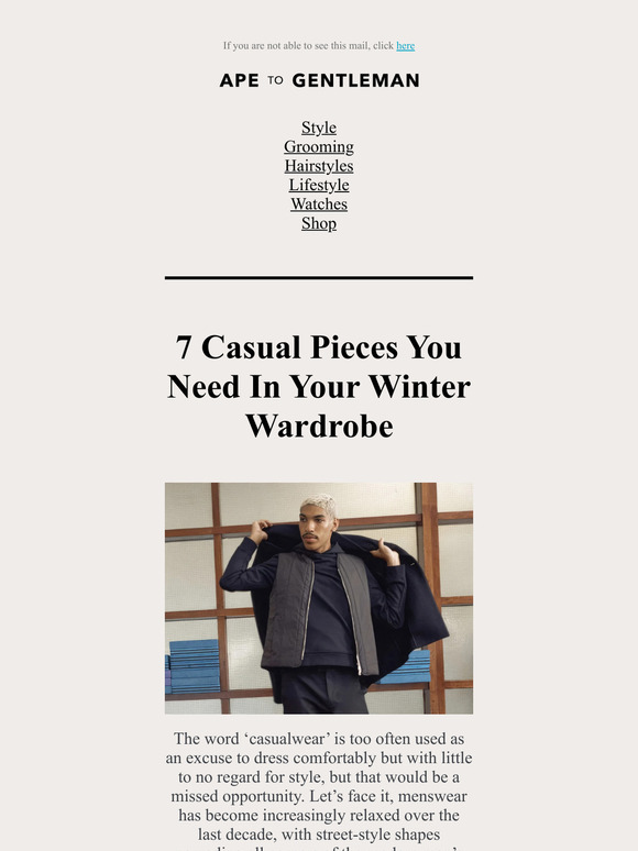 7 casual pieces you need in your winter wardrobe