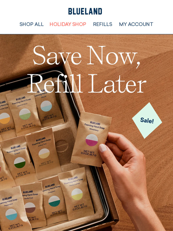 Blueland Email Newsletters Shop Sales, Discounts, and Coupon Codes