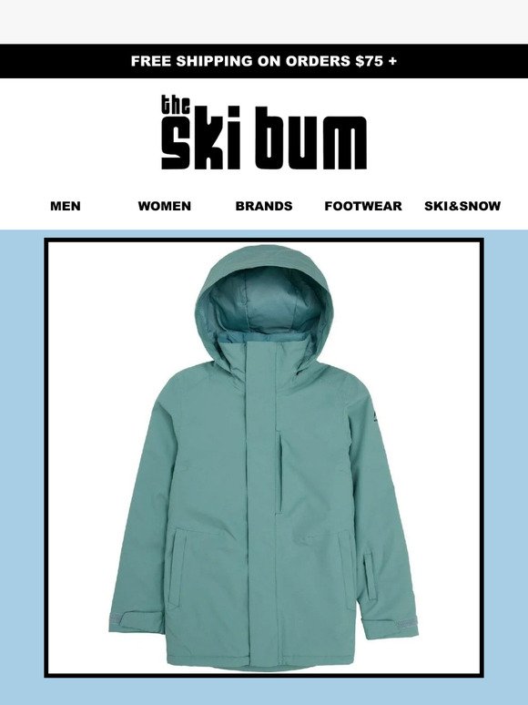 20% off Burton Clothing is almost over!