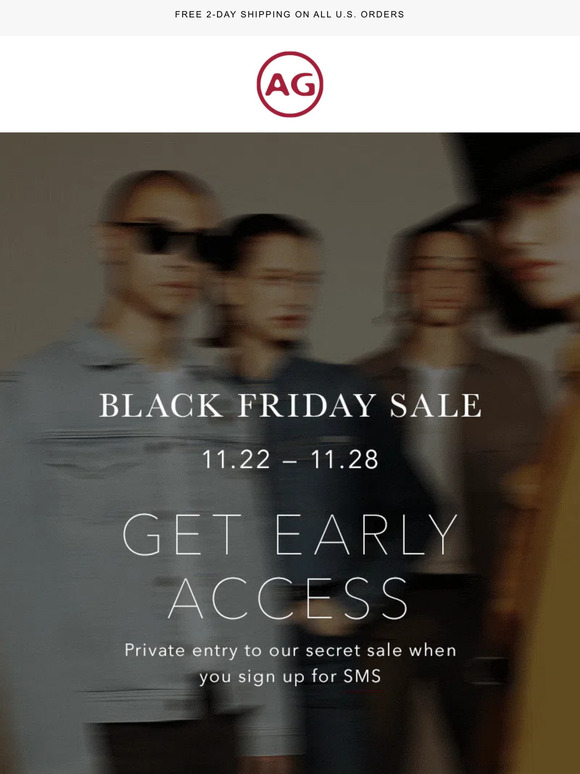 Exclusively for insiders: Black Friday secret sale