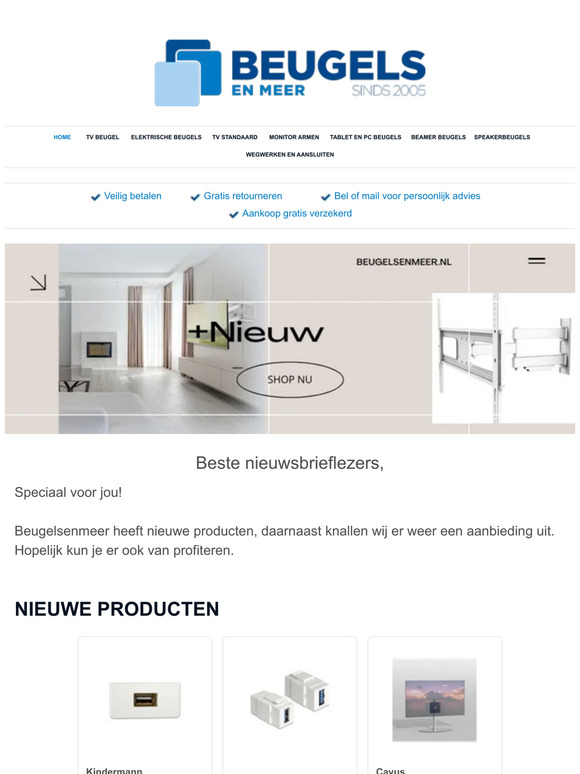 Speciale aanbiedingen voor jou met nieuwe producten!
