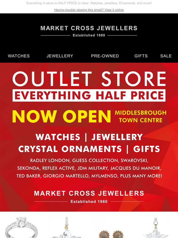 Market Cross Jewellers 🚨OUTLET STORE NOW OPEN! 🛍️ Milled