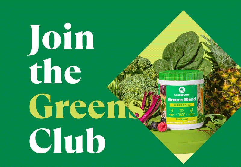 Amazing Grass Join our (Not So) Secret Club 🤫 Milled