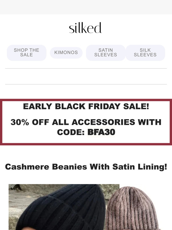 BLACK FRIDAY ACCESSORIES SALE 30% OFF!