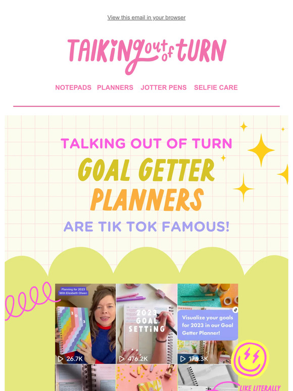 Talking Out Of Turn Our Planners Are TIK TOK FAMOUS Milled talking-out-of-turn-our-planners-are-tik-tok-famous-milled