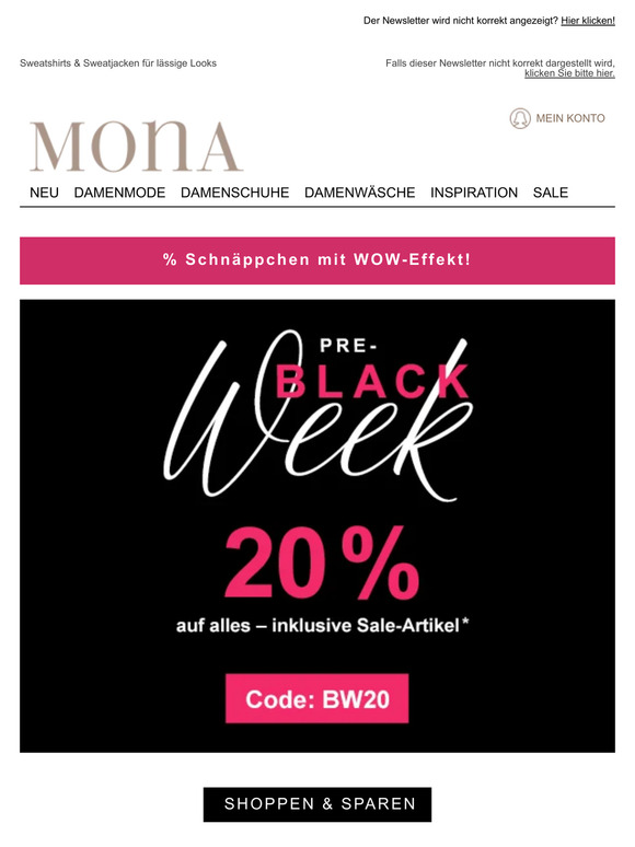 🖤 20% Gutschein auf ALLES - Sweat für kühle Tage