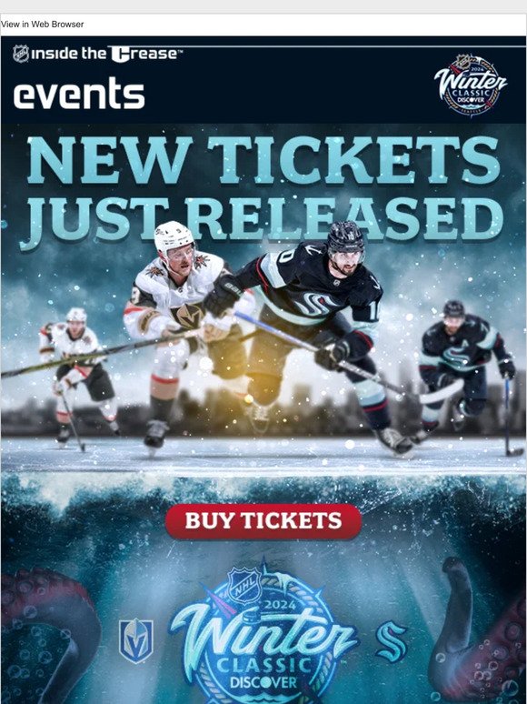 nhl official online store New tickets just released for the 2024