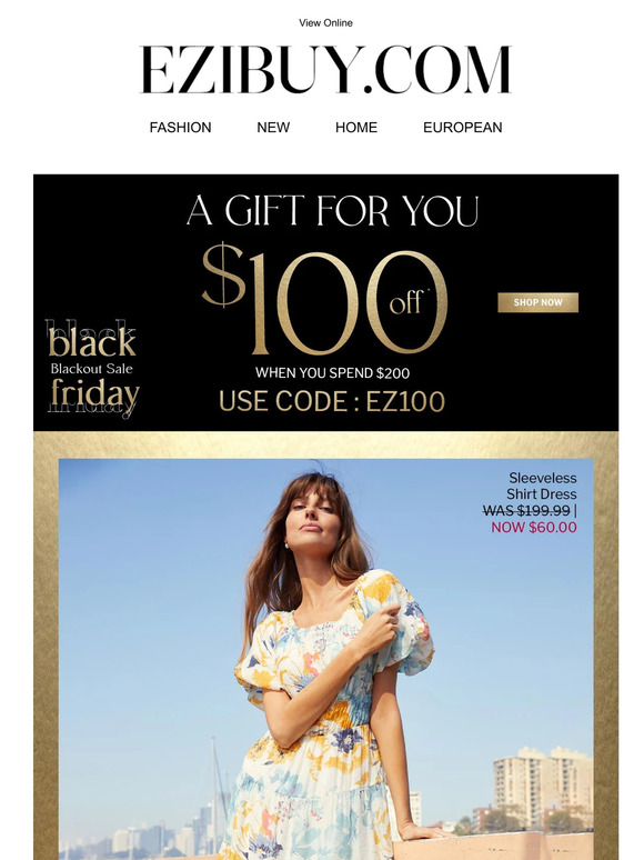 EziBuy Limited: , Here's a $100* Credit on Us! | Milled