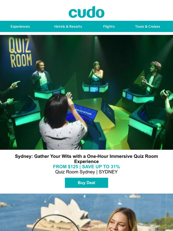 Sydney: One-Hour Immersive Quiz Room Experience