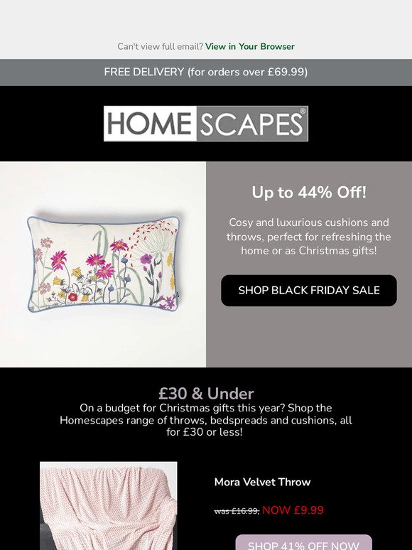 Christmas Gifts for the Home - £30 & Under 🎄