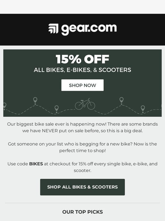 Our BIGGEST bike sale ever!