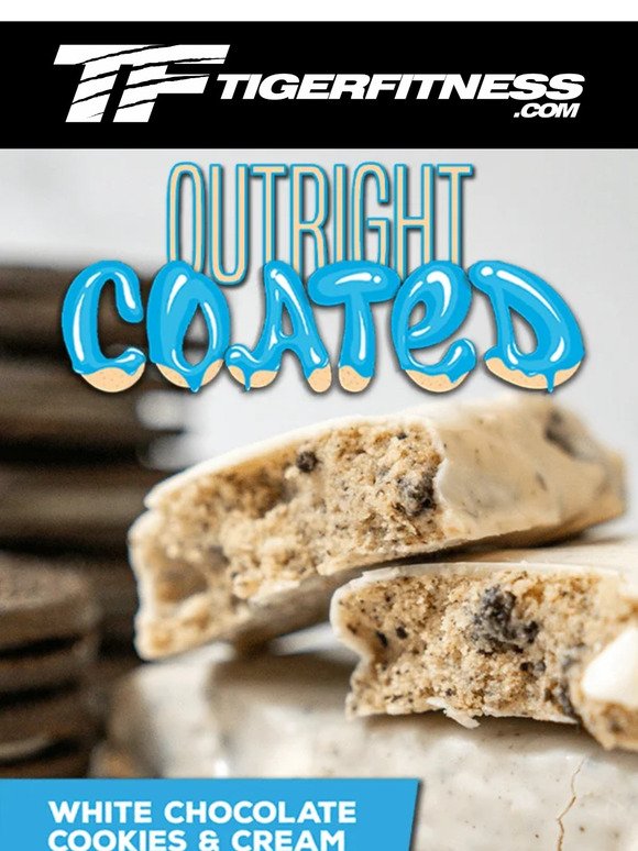 Coated Outright Bars Are Back 🤍🍪 White Chocolate Cookies & Cream