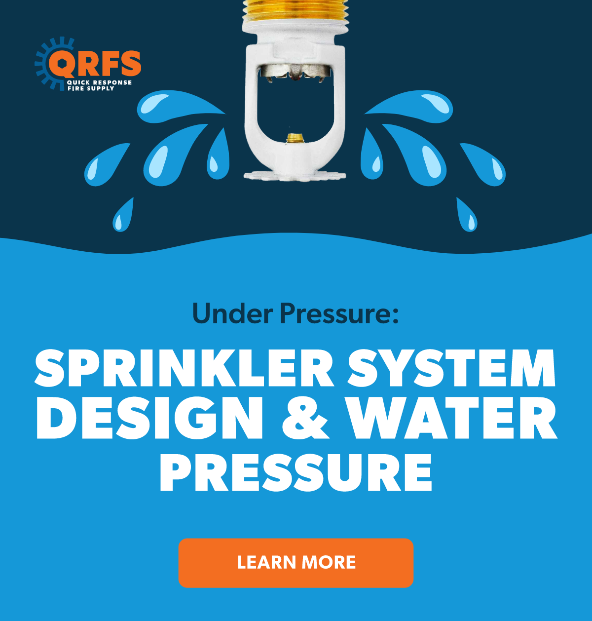 Quick Response Fire Supply How Much Water Pressure Do Fire Sprinklers