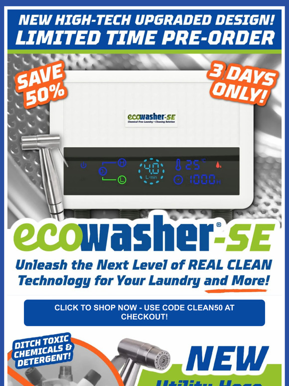 Our Newest EcoWasher®