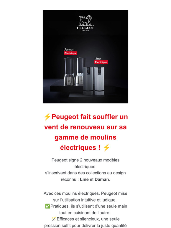 ⚡ Des nouveautés Electriques ⚡