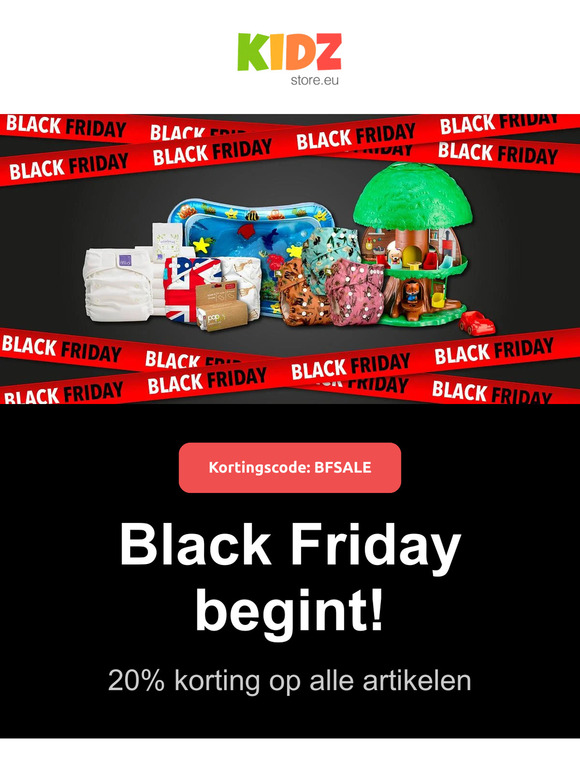 BLACK FRIDAY: Ontvang 20% EXTRA Korting met Code BF20! 🎁