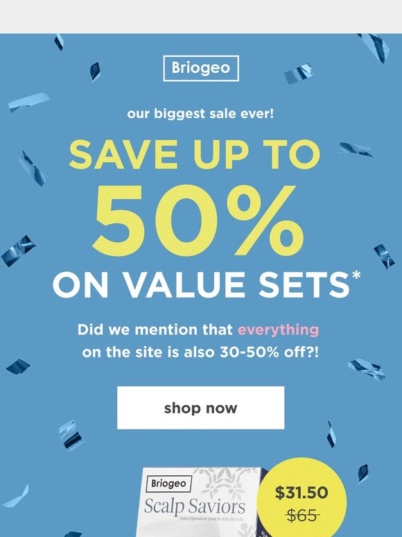 ⚡ Up to 50% OFF SITEWIDE ⚡
