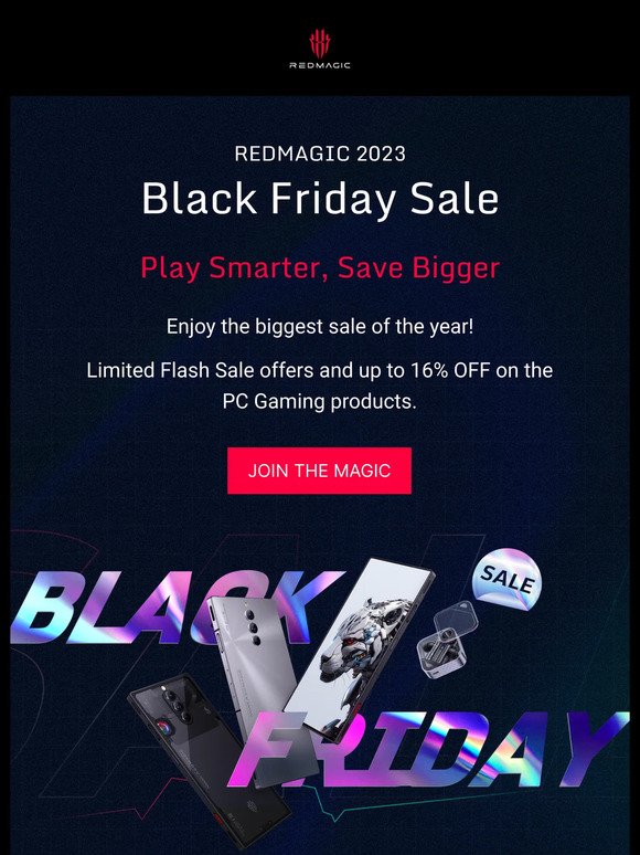 🎁Save BIG This Black Friday with REDMAGIC