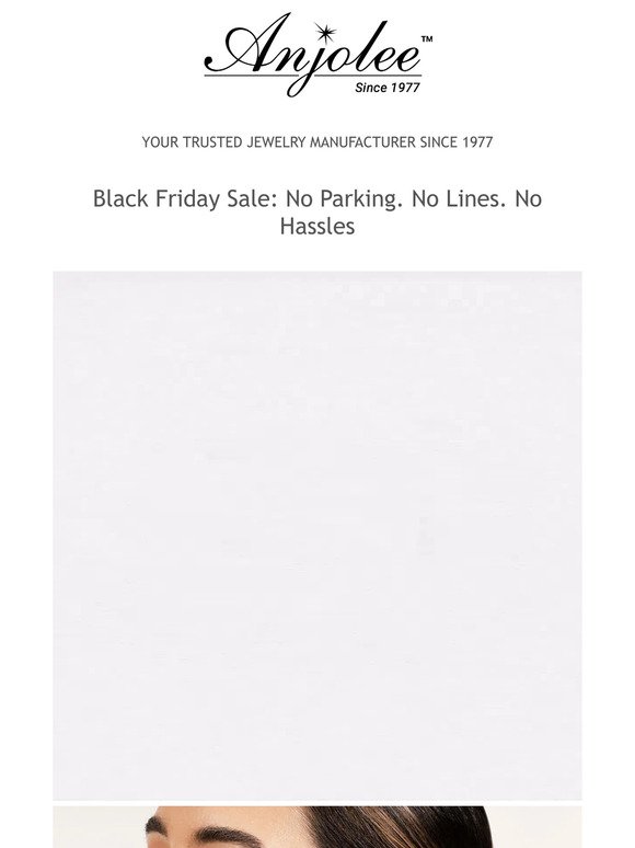 Black Friday Sale: No Parking. No Lines. No Hassles