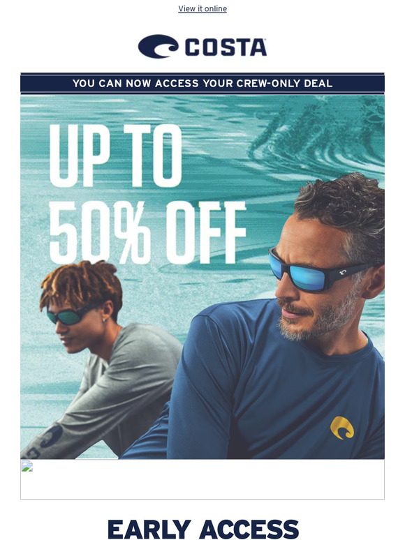 Costa del sale mar 50 off