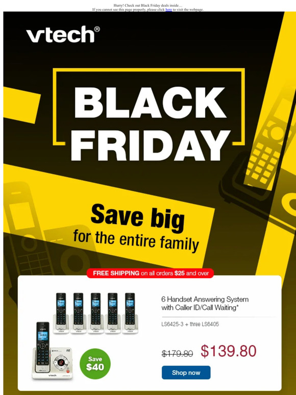 Hurry! Check out Black Friday deals inside…