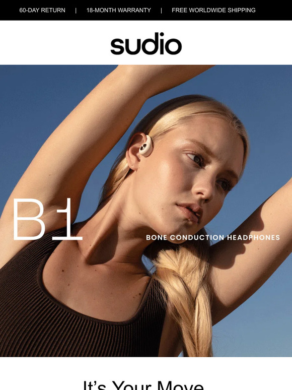 Move with the Bone Conduction Headphones
