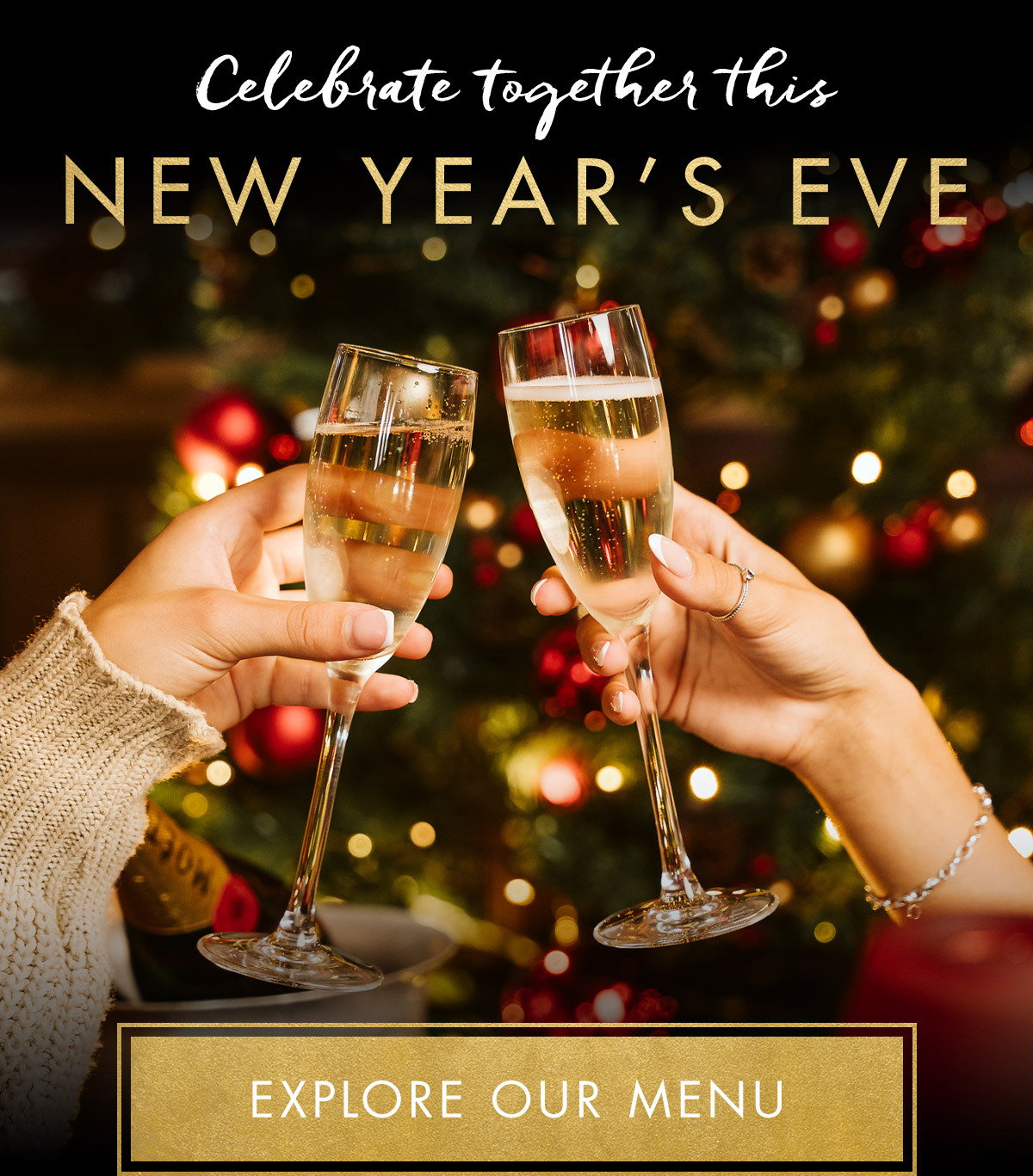 Celebrate together this New Year's Eve