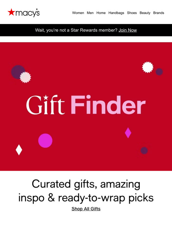 Call off the search: gift inspo incoming!