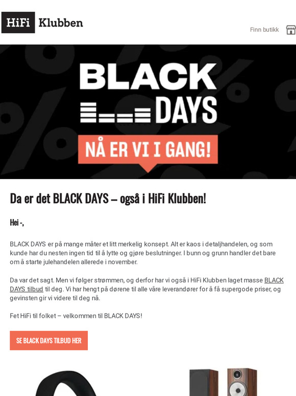 Black Days er i gang – Se de elleville tilbudene