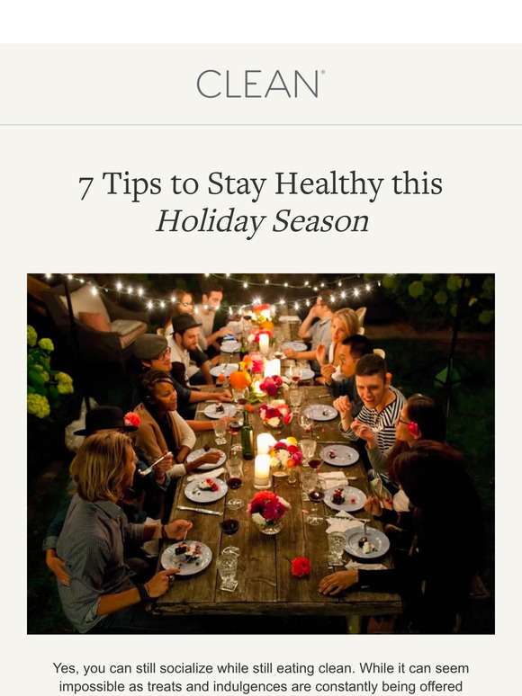 🎉 Crash Course on Holiday Parties & Eating Clean