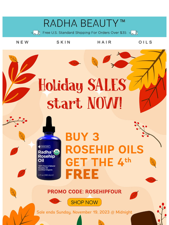 HOLIDAY SALES START NOW!! 🦃
