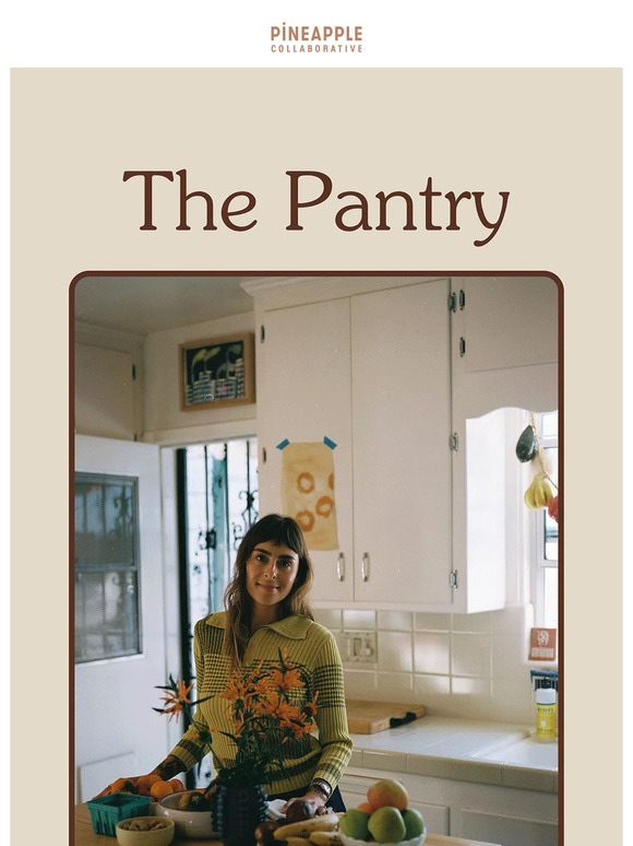 The Pantry is Back! Taren Coulter 🫒