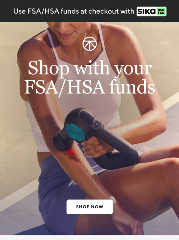 Theragun Don’t let your FSA/HSA benefits go to waste Milled