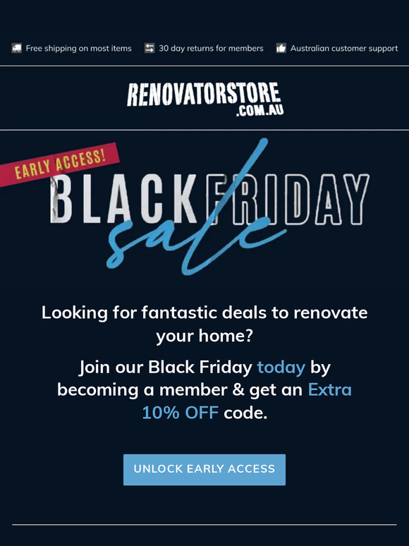 ⚫ Access These Deals + EXTRA 10% OFF