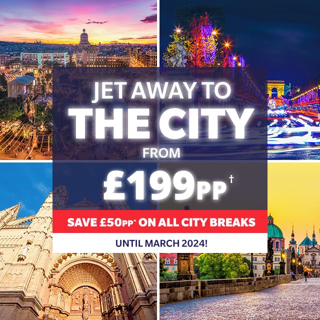 Jet away to the city