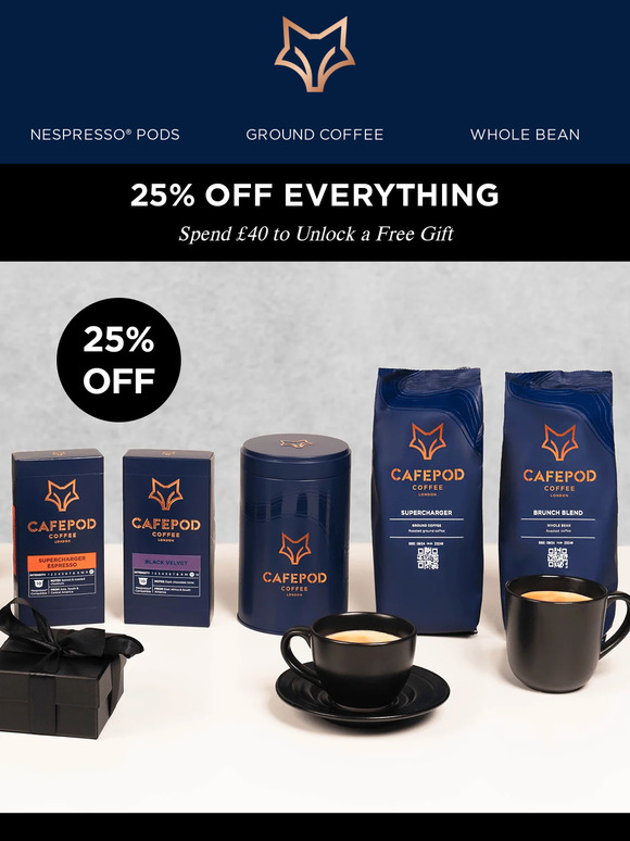 25% OFF Everything 💥