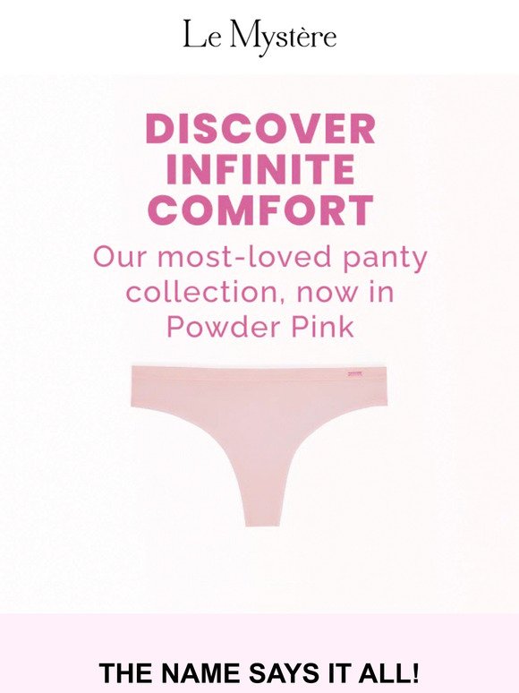 💖 Pink PERFECTION: Introducing a NEW  Comfort Brief to add to your collection!